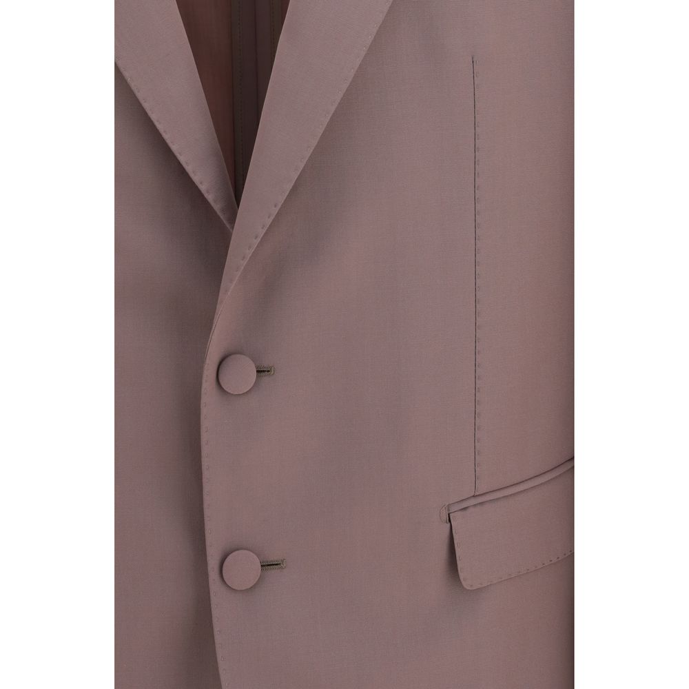 Dolce & Gabbana Braune Lammwolljacke Aries-3