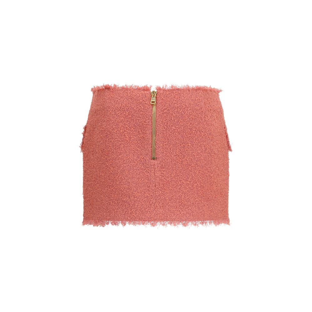 Balmain Minirock aus Multicolor-Schurwolle Oves Aries-2