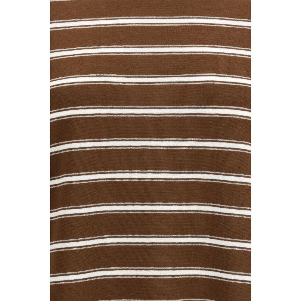 Brunello Cucinelli Beige Wool Oves Aries T-Shirt-3
