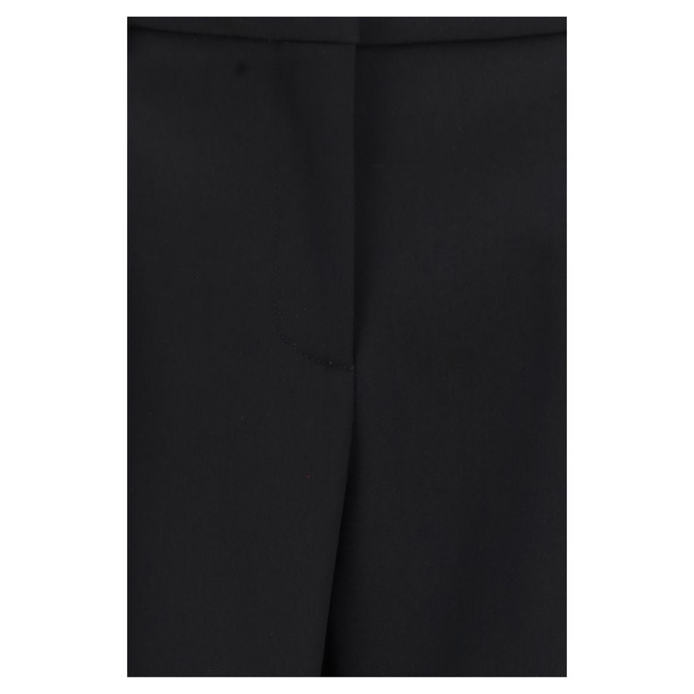 Balenciaga Schwarze Oves Aries Wollhose-3