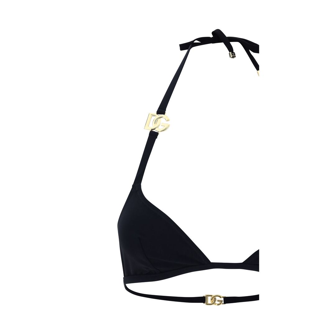Dolce & Gabbana Black Nylon Bikini-3