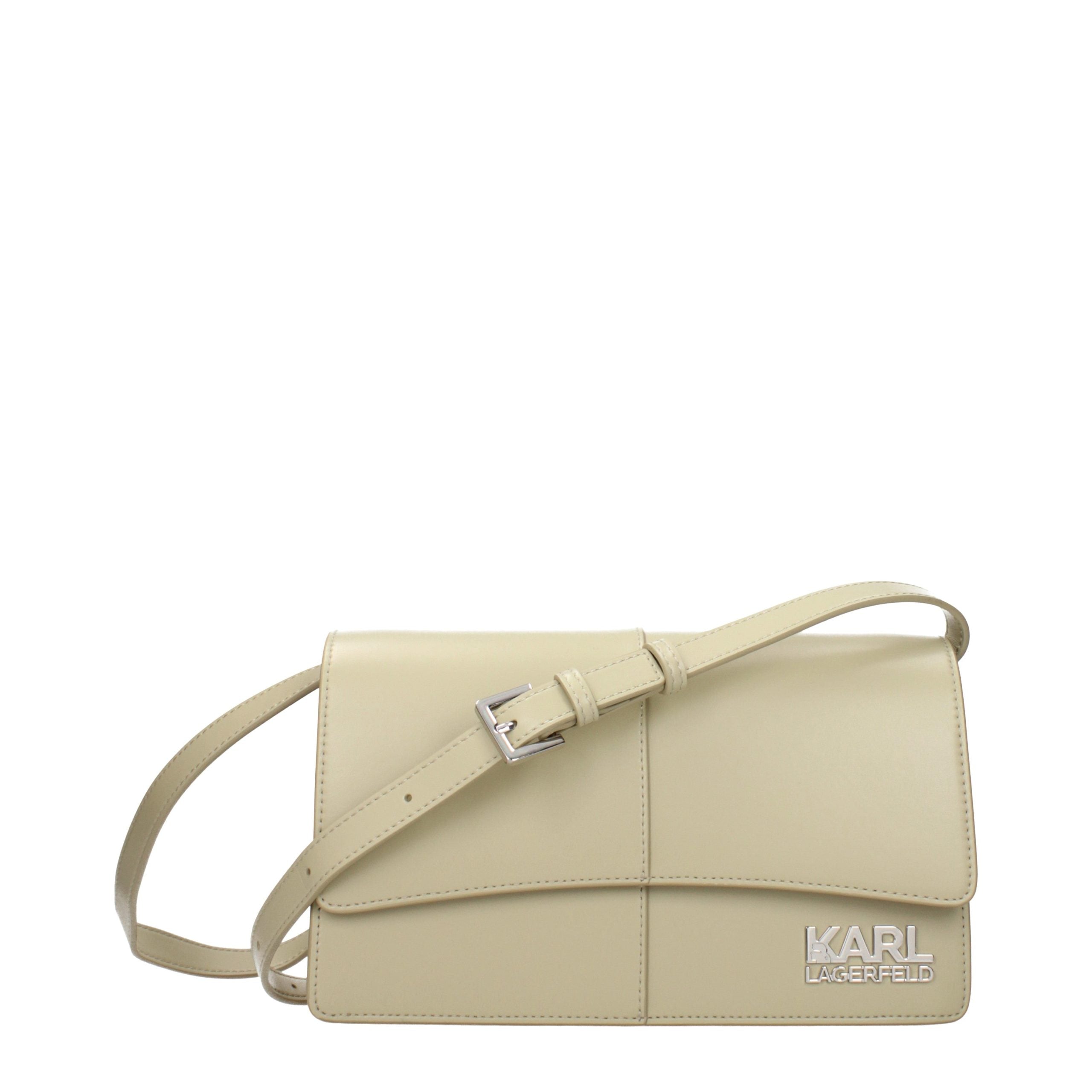 Karl Lagerfeld Grüne Crossbody-Tasche aus Polyethylen-1