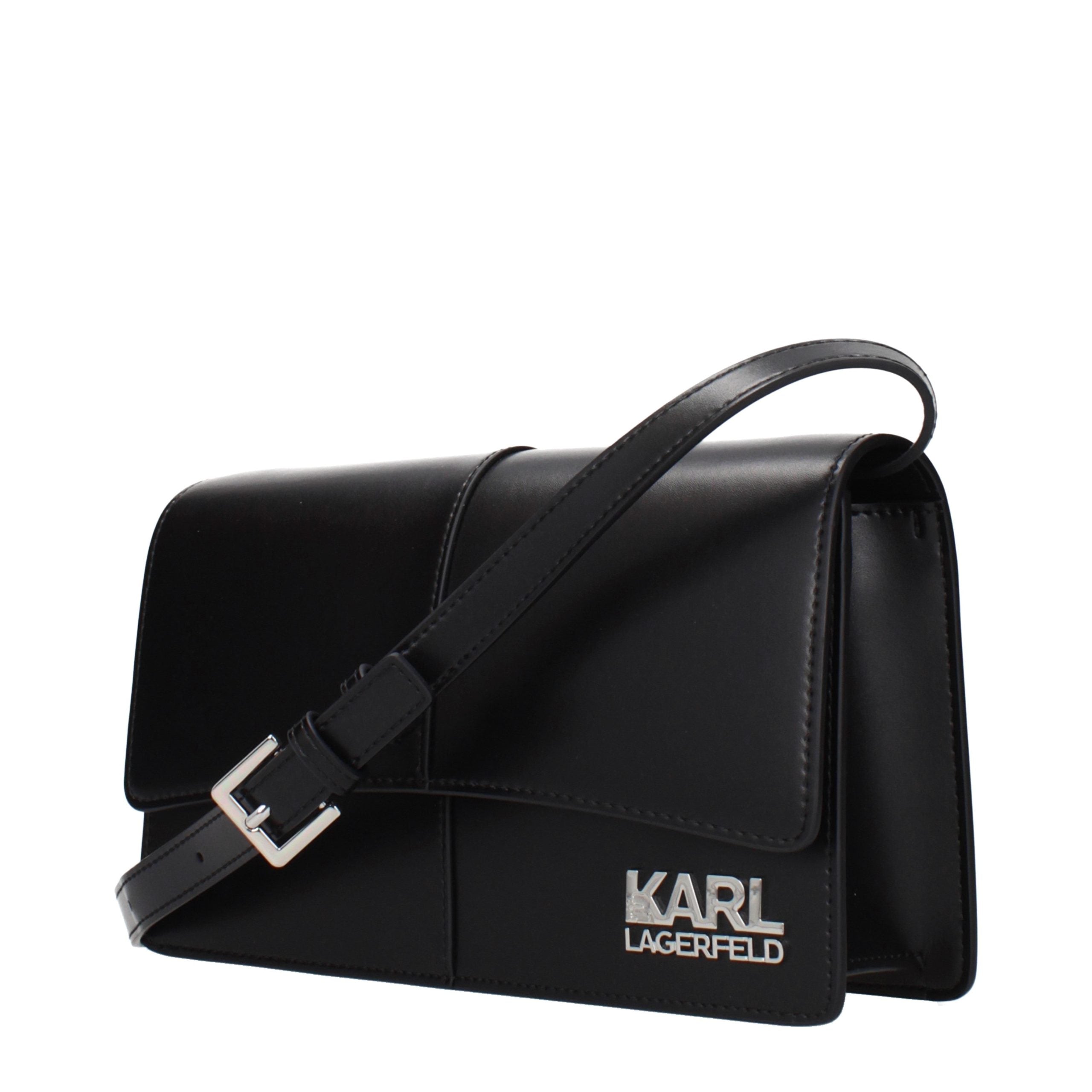 Karl Lagerfeld Schwarze Crossbody-Tasche aus Polyethylen-2