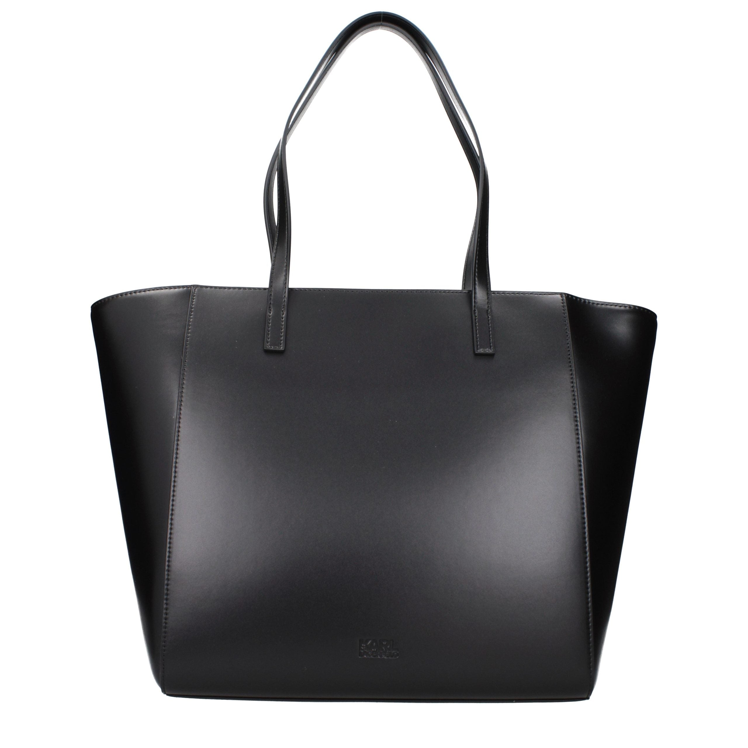 Karl Lagerfeld Schwarze Schultertasche aus Polyethylen-3