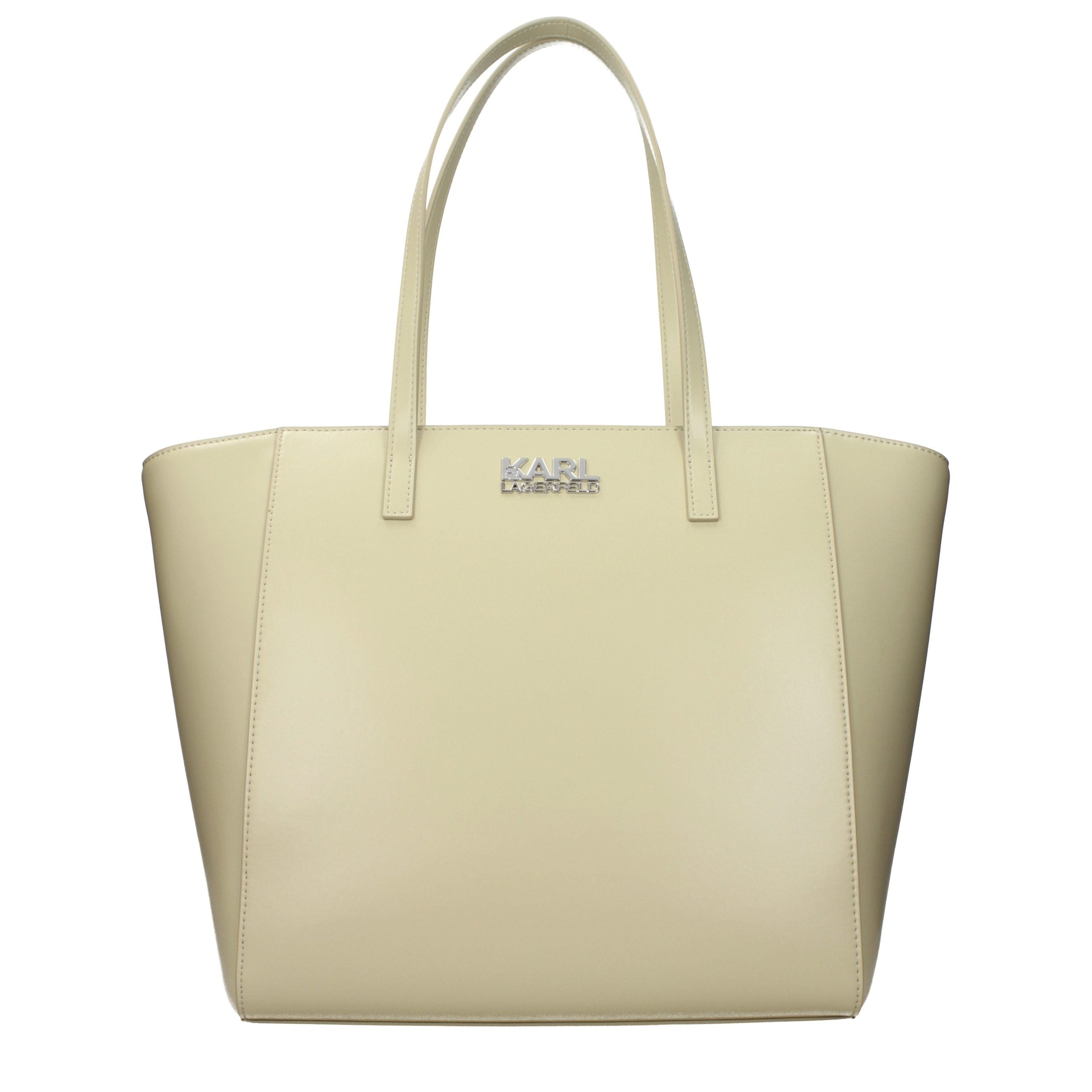 Karl Lagerfeld Grüne Schultertasche aus Polyethylen-1