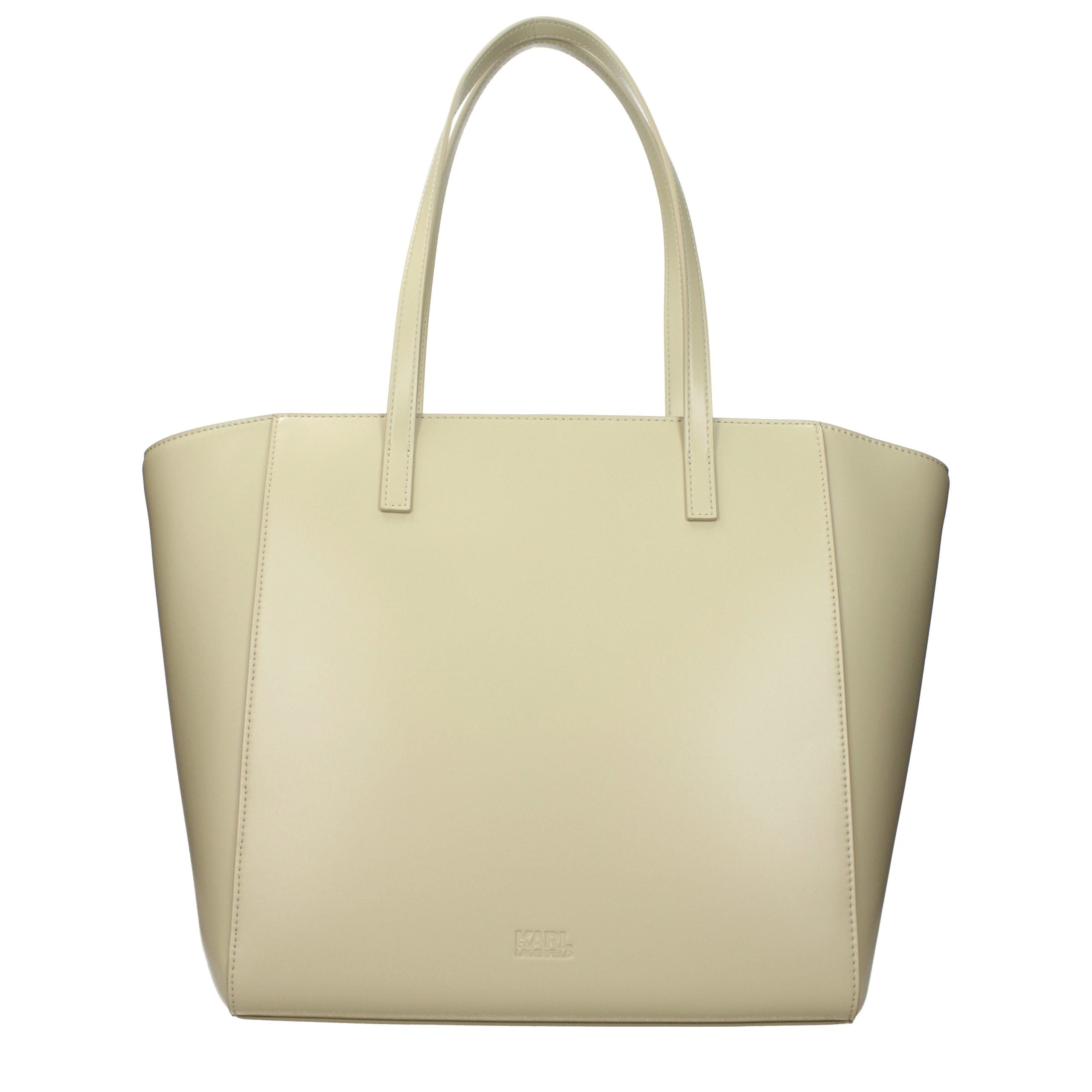 Karl Lagerfeld Grüne Schultertasche aus Polyethylen-3