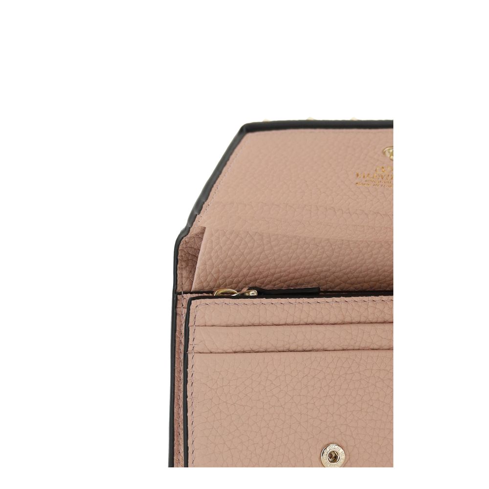 Valentino Garavani Multicolor Calf Leather Bos Taurus Geldbörse-3