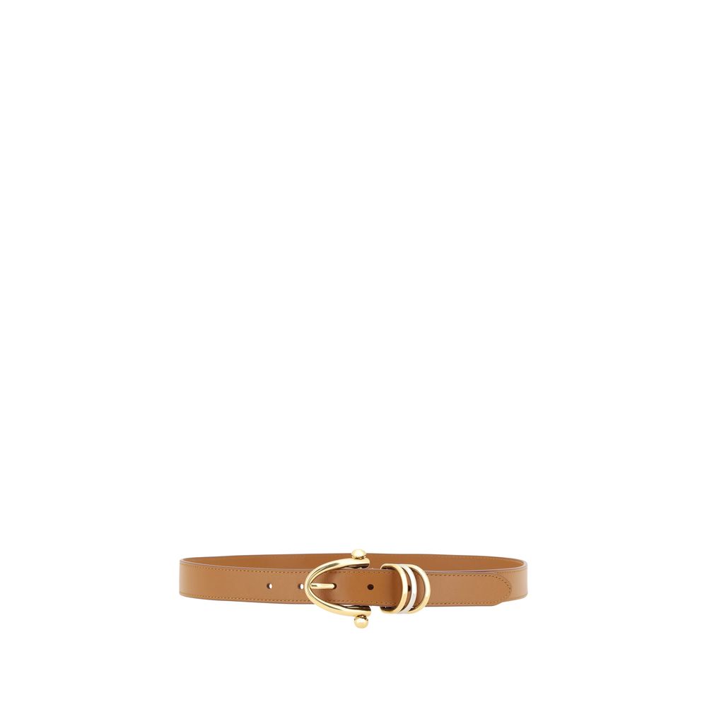 Chloé Beige Kalbsleder Bos Taurus Regular Gürtel-2