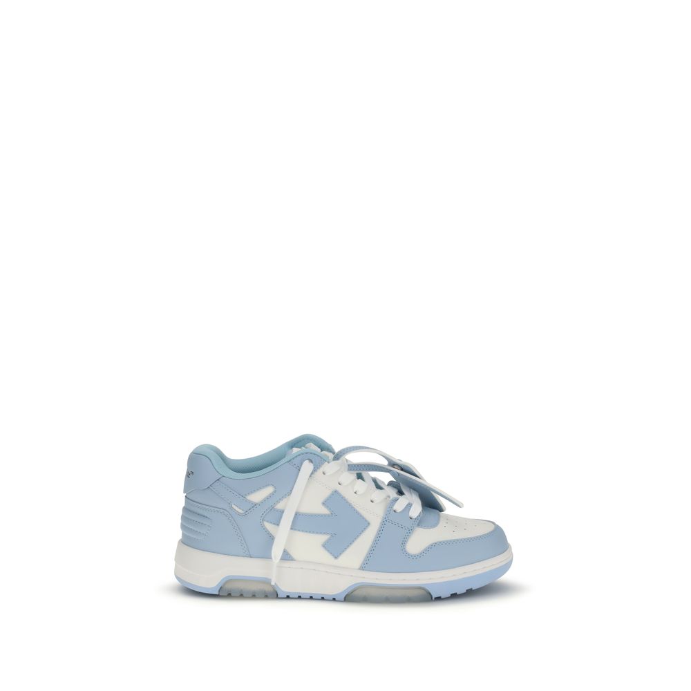 Off-White Blaue Polyester Sneakers