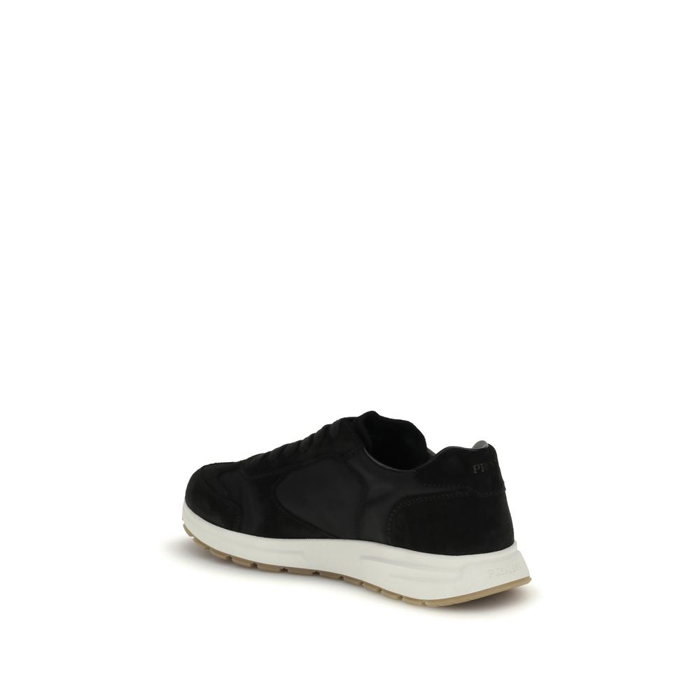 Prada Schwarze Sneaker aus recyceltem Polyamid-3