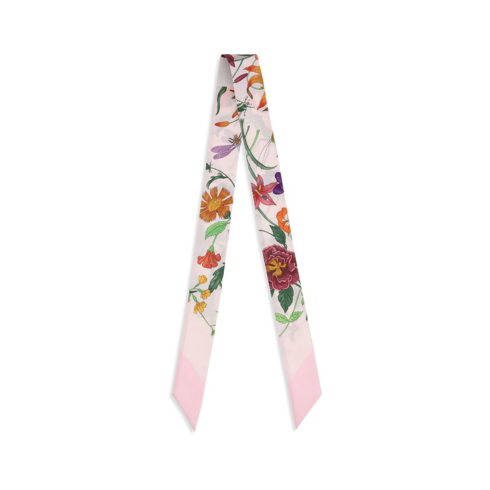 Gucci Mehrfarbiger Seidenschal-2