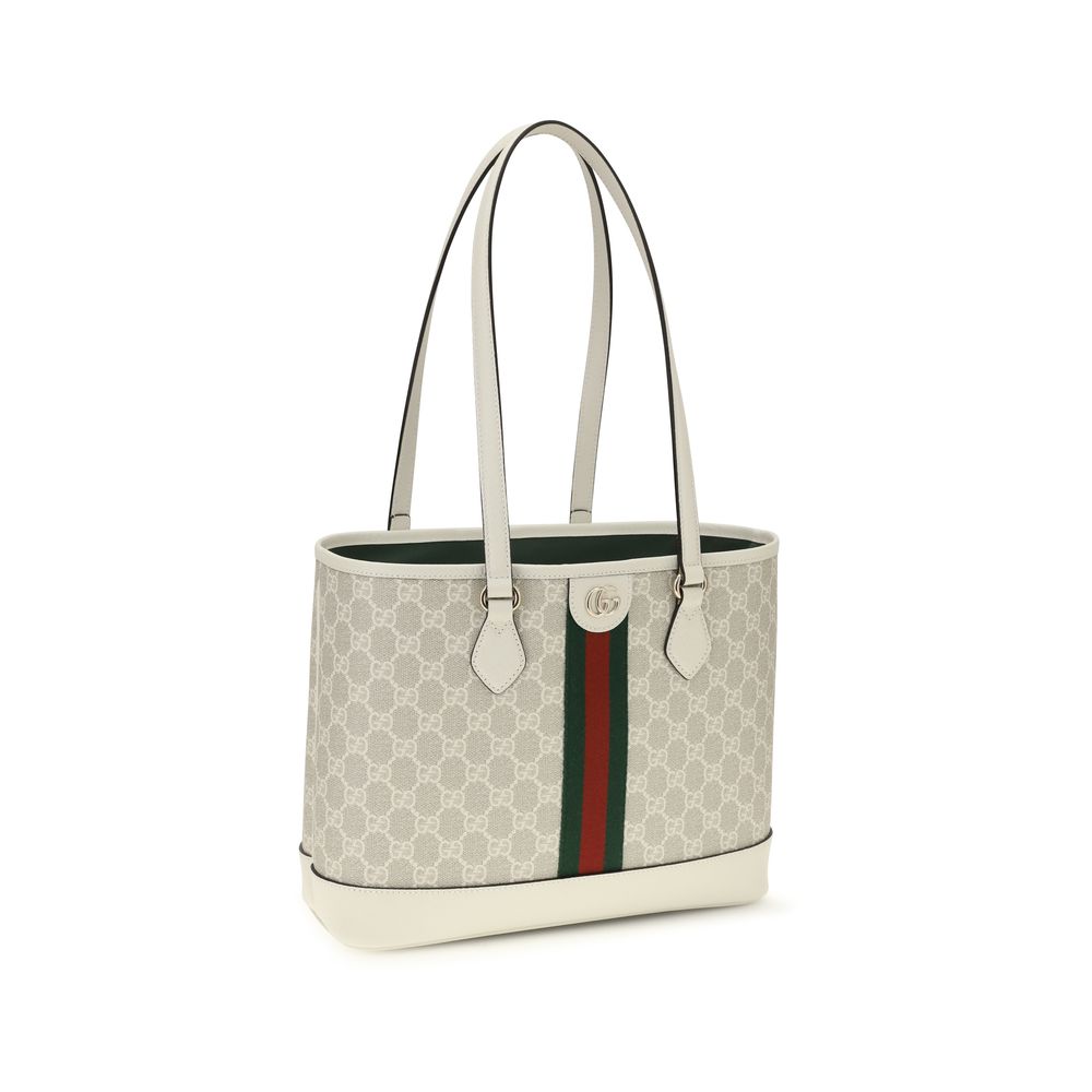 Gucci Weiße Baumwoll-Handtasche-2