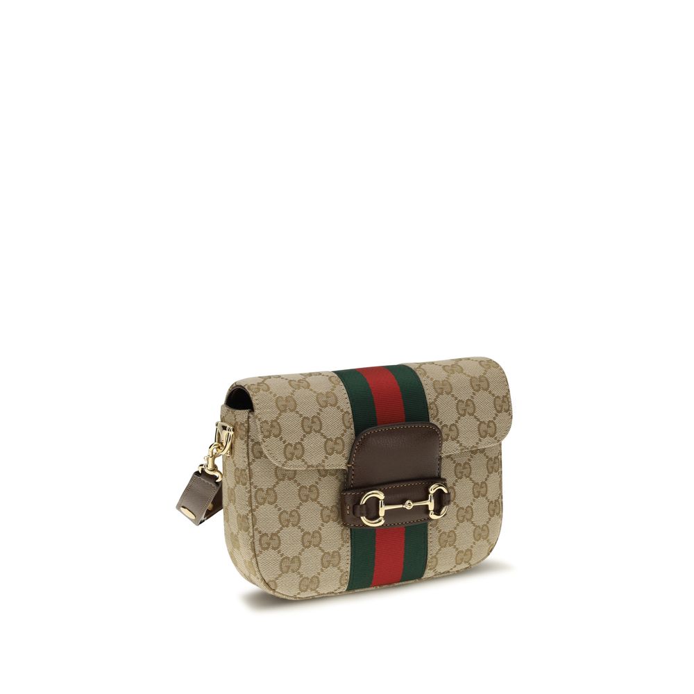 Gucci Beige Stoff-Schultertasche-2