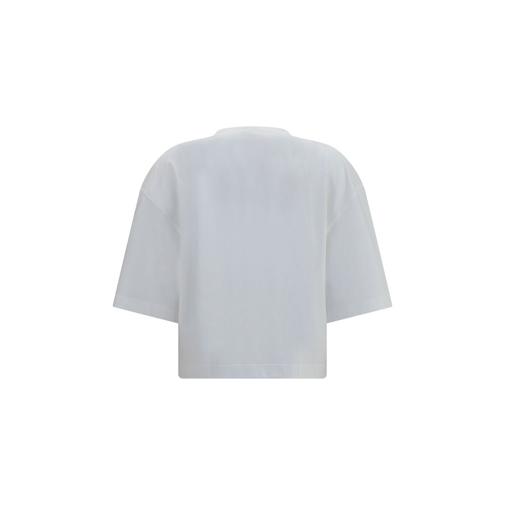 Brunello Cucinelli Weißes Baumwoll-T-Shirt-2