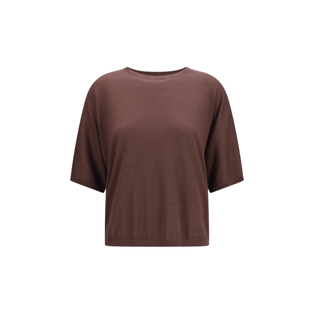 Brunello Cucinelli Lila Kaschmirpullover-1