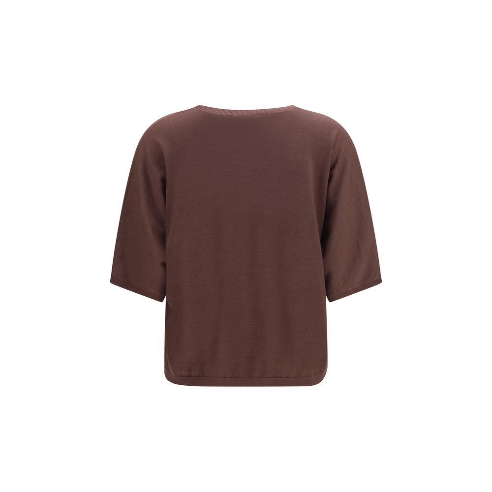 Brunello Cucinelli Lila Kaschmirpullover-2