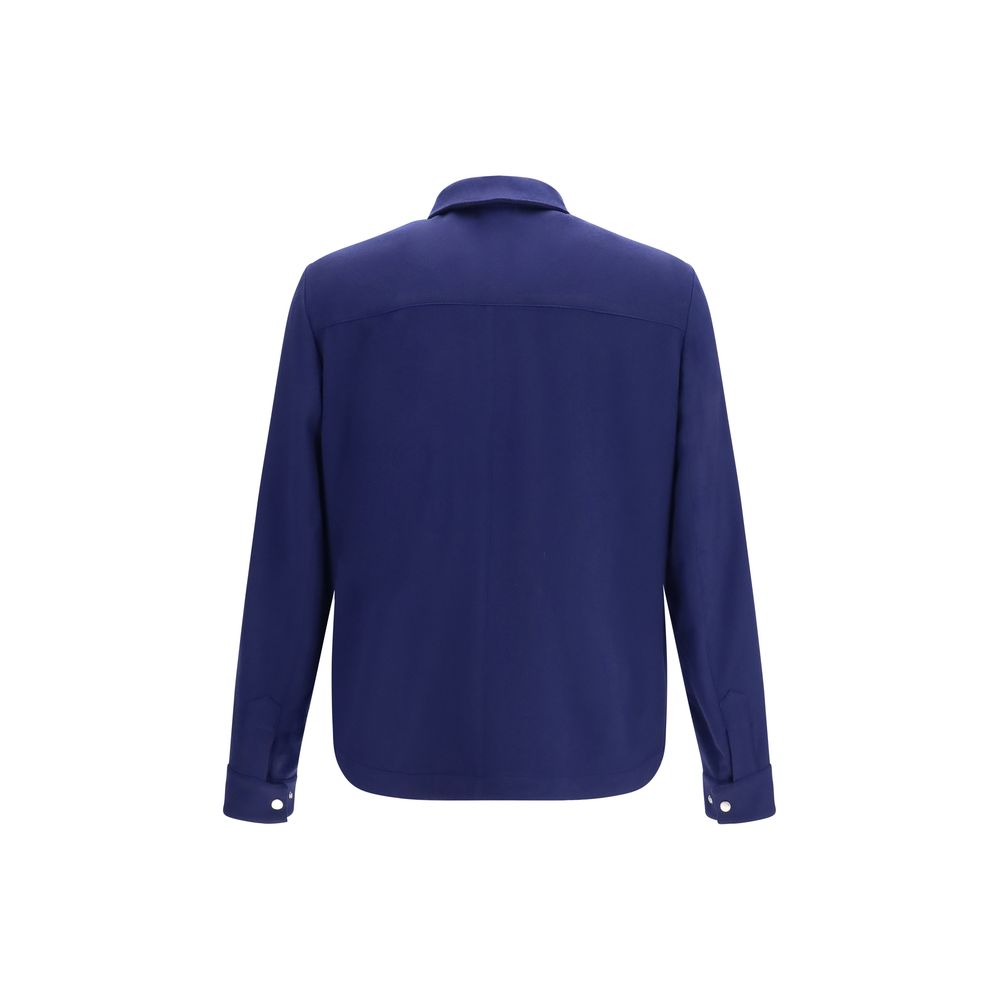 Brunello Cucinelli Blaue Kaschmir-Jacke in voller Länge-2