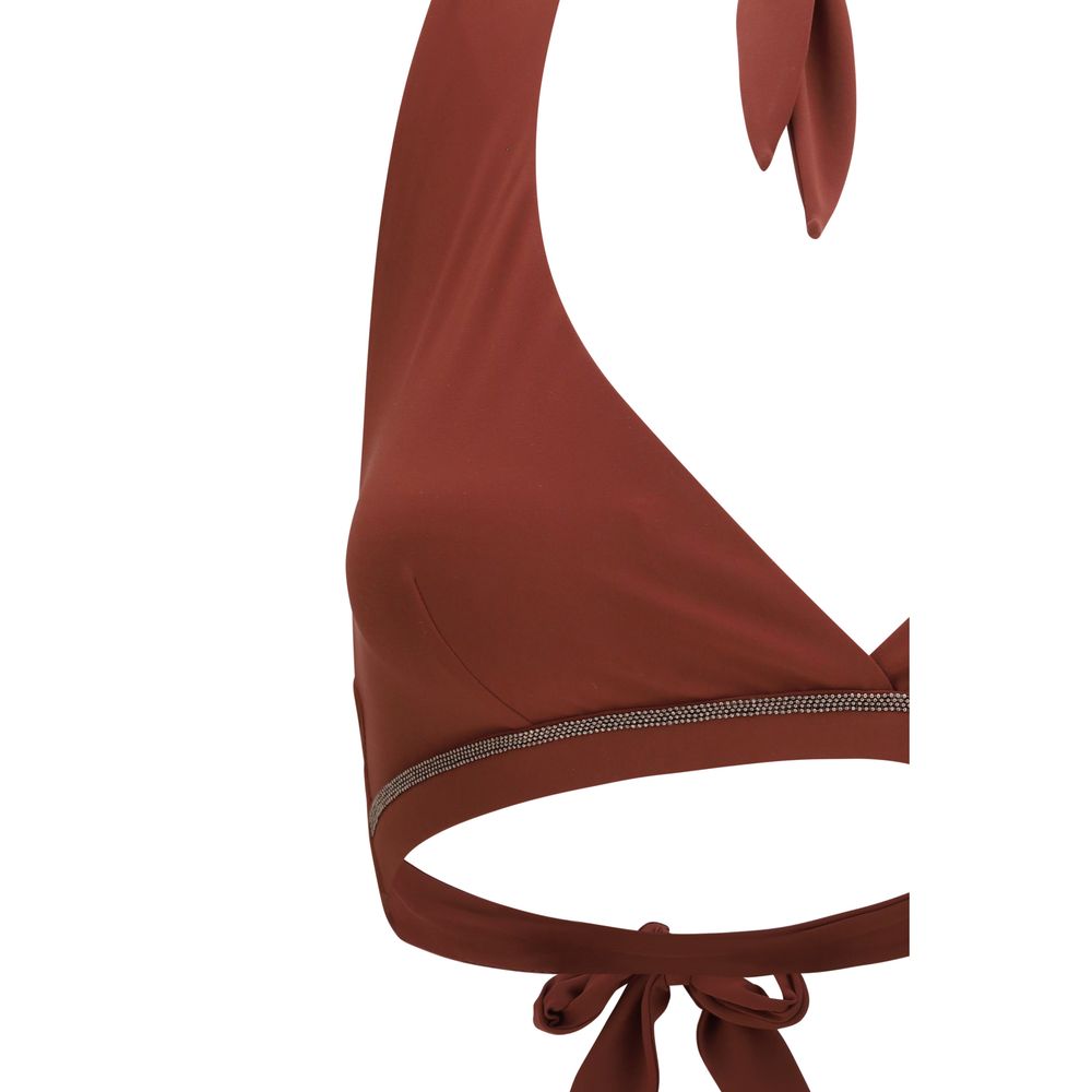 Brunello Cucinelli Mehrfarbiger Bikini aus Polyamid-3