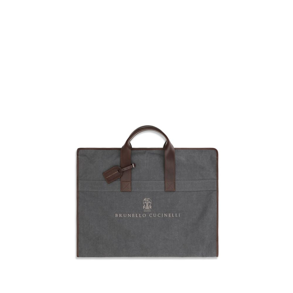 Brunello Cucinelli Graue Polyester Accessoires-1