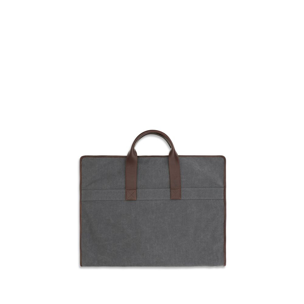 Brunello Cucinelli Graue Polyester Accessoires-2