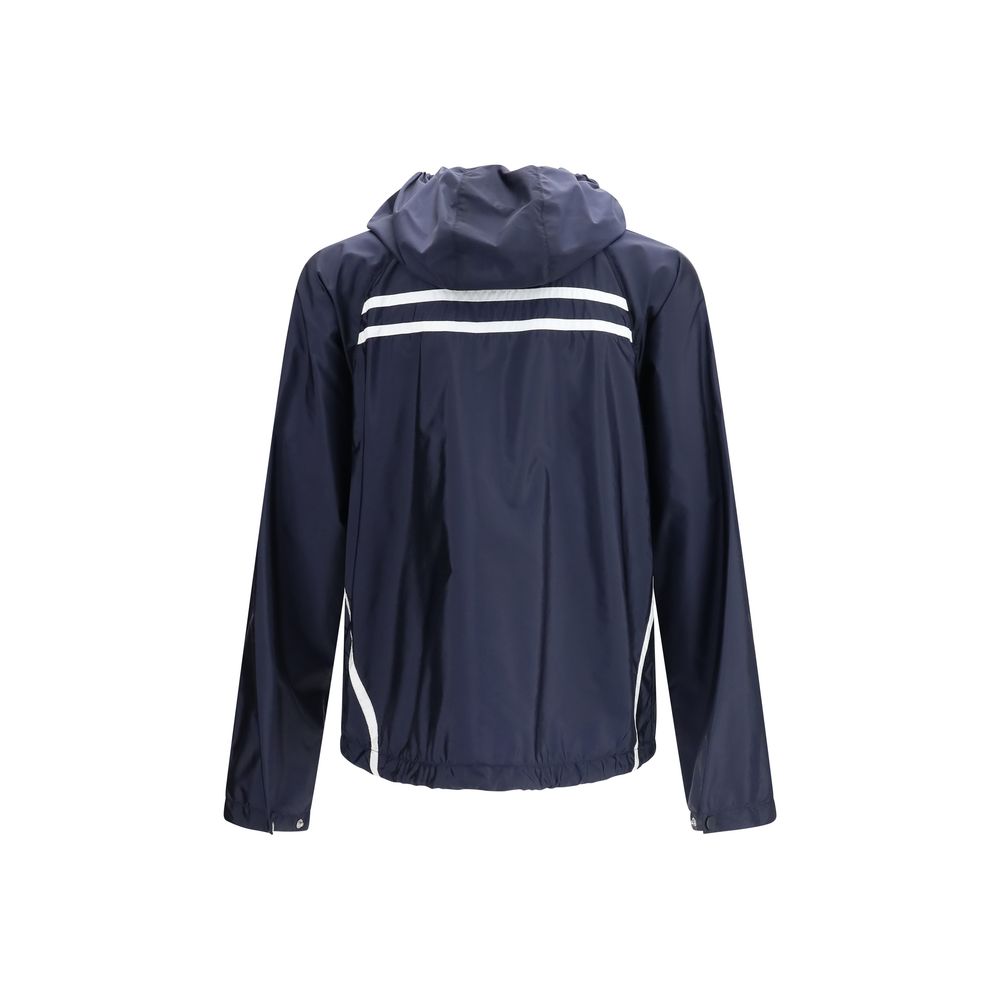 Prada Blaue Jacke aus Nylon-2