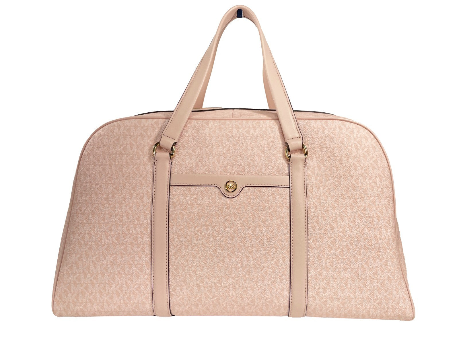 Michael Kors Travel Extra Large Powder Blush PVC Weekender Reisetasche-1