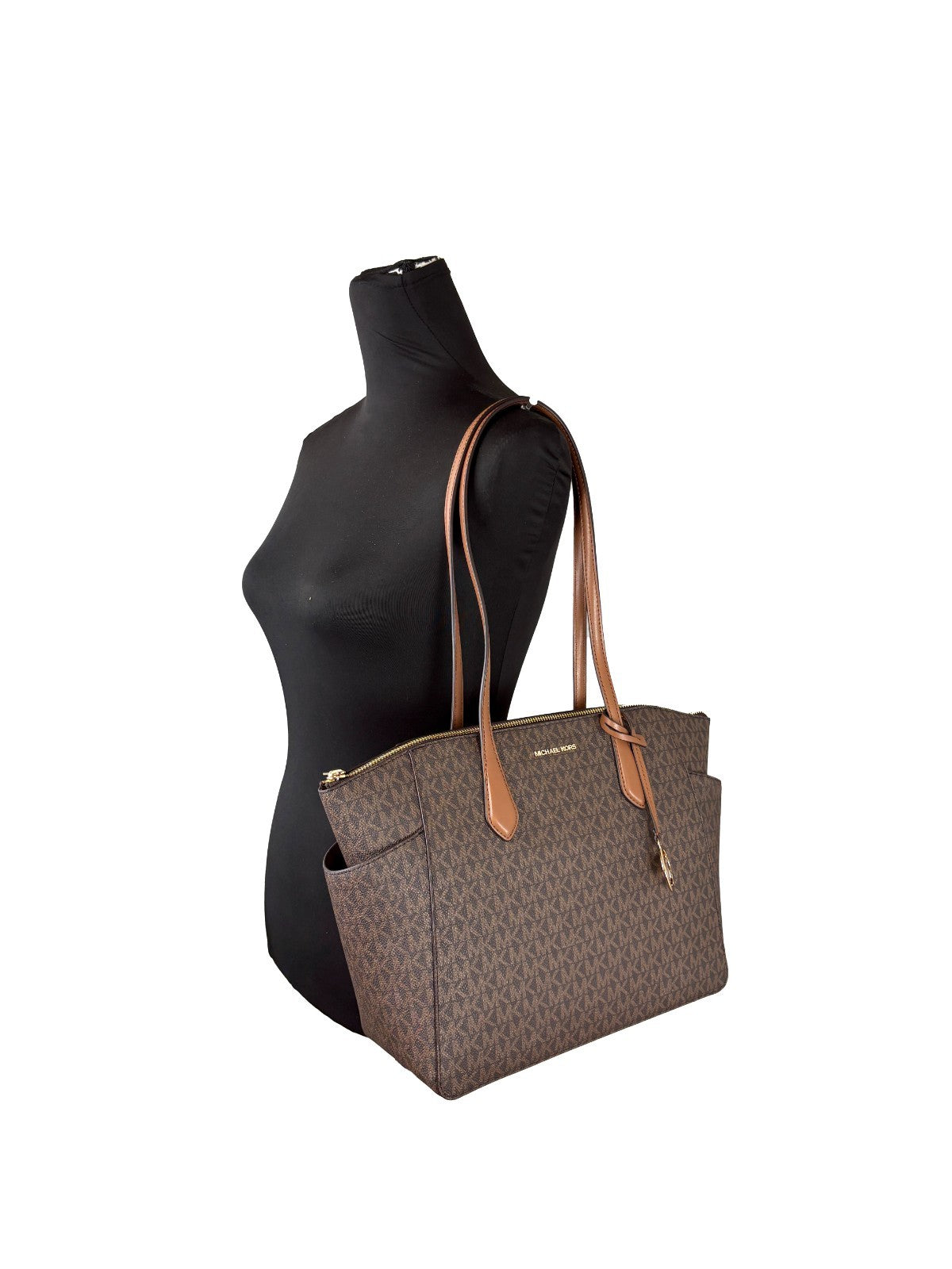 Michael Kors Marilyn Medium Signature Tote Bag Purse-4