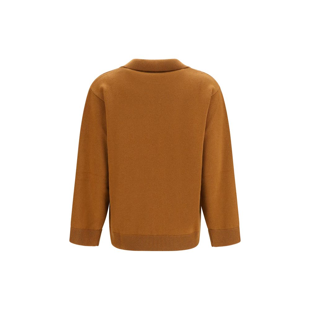Valentino Brauner Kaschmirpullover-2