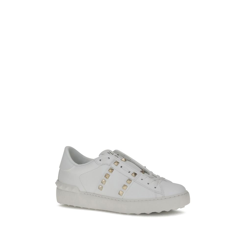 Valentino Garavani Weiße Bos Taurus Kalbsleder Athletic Sneaker-2