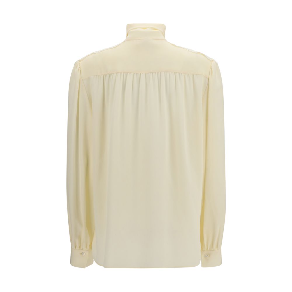 Chloé Beige Polyester Bluse-2