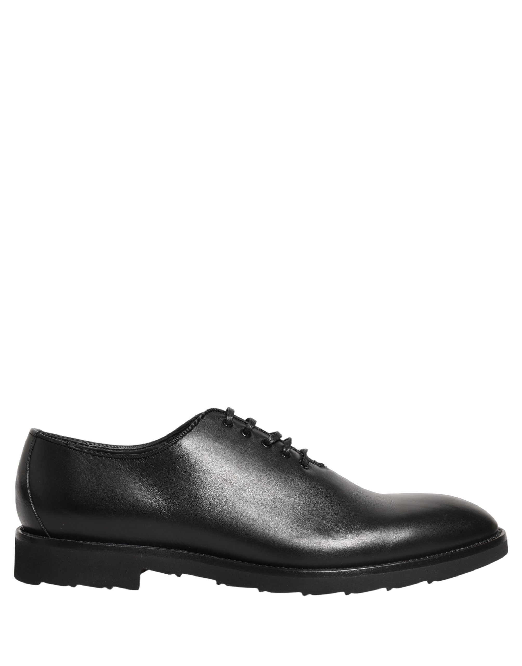 Dolce & Gabbana Schwarze Leder Oxford Businessschuhe für Herren-7