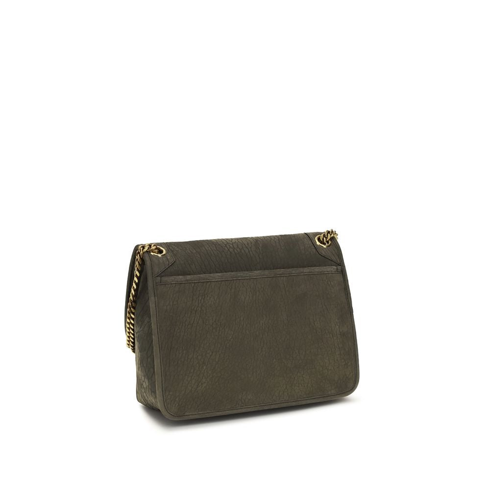 Saint Laurent Graue Lammleder Schultertasche Ovis Aries Aries-3