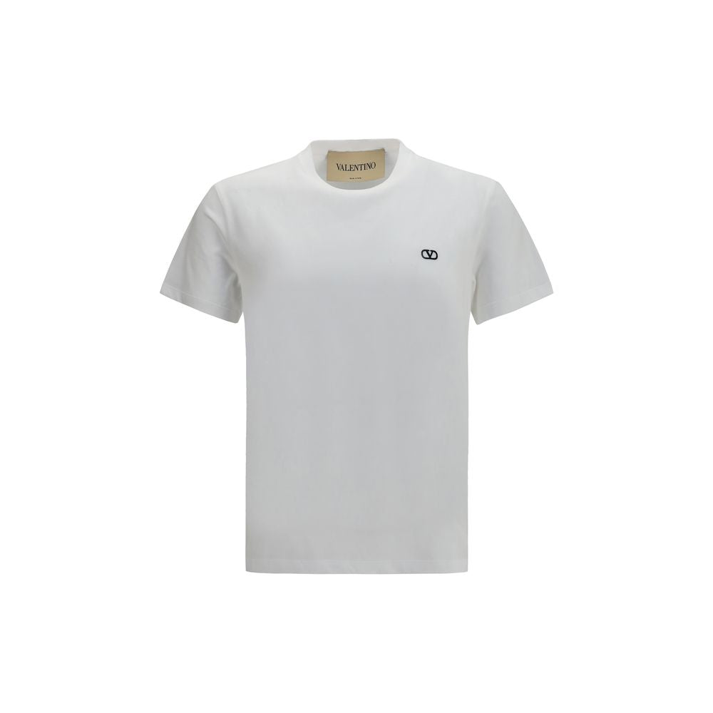 Valentino Weißes Baumwoll-T-Shirt