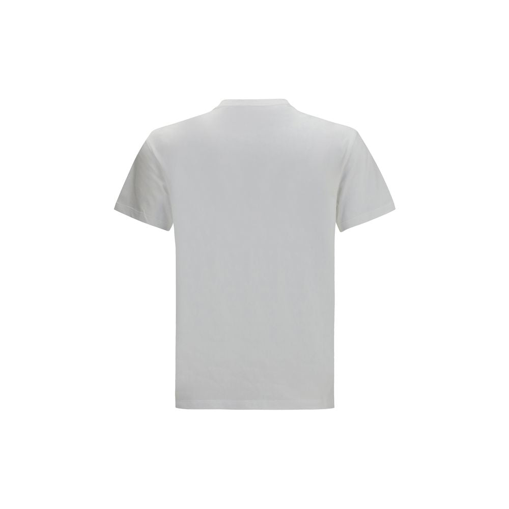 Valentino Weißes Baumwoll-T-Shirt-2
