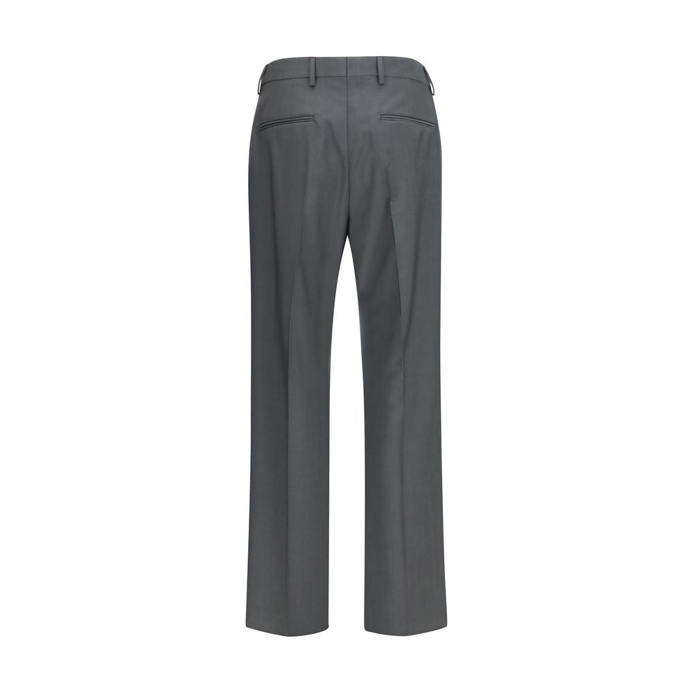 Valentino Graue Hose aus Wolle Ovis Aries-2