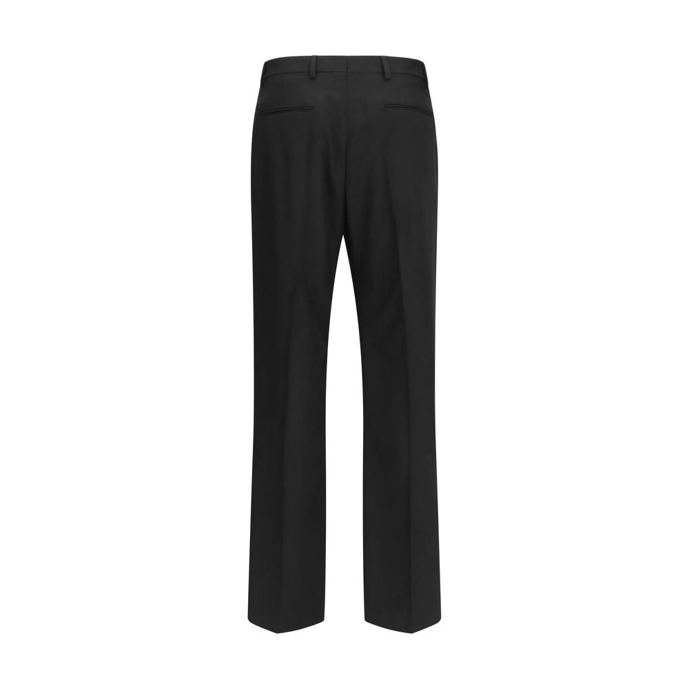 Valentino Schwarze Wollhose Oves Aries-2