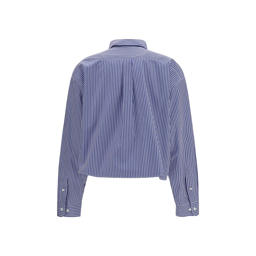 Miu Miu Blaues Baumwollhemd-2