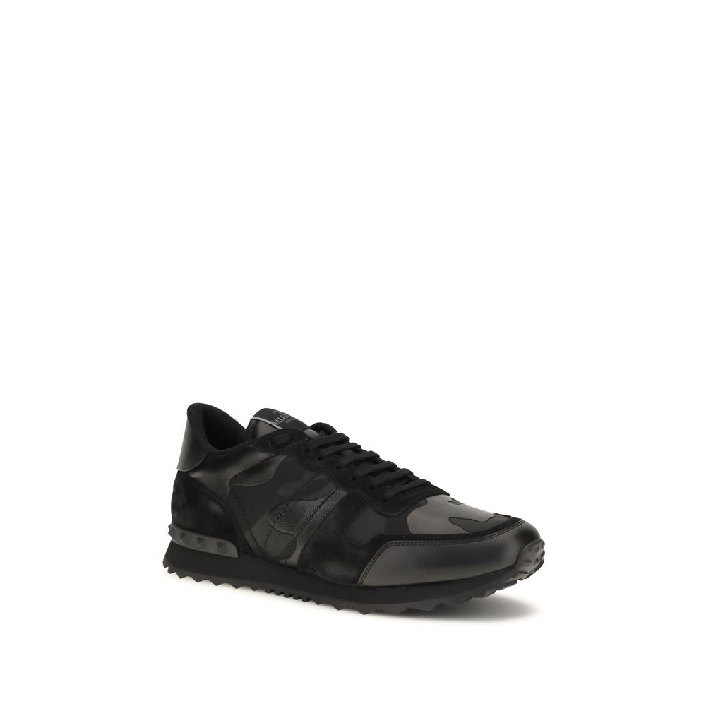 Valentino Garavani Schwarze Sneaker aus Polyester für sportliche Looks-2