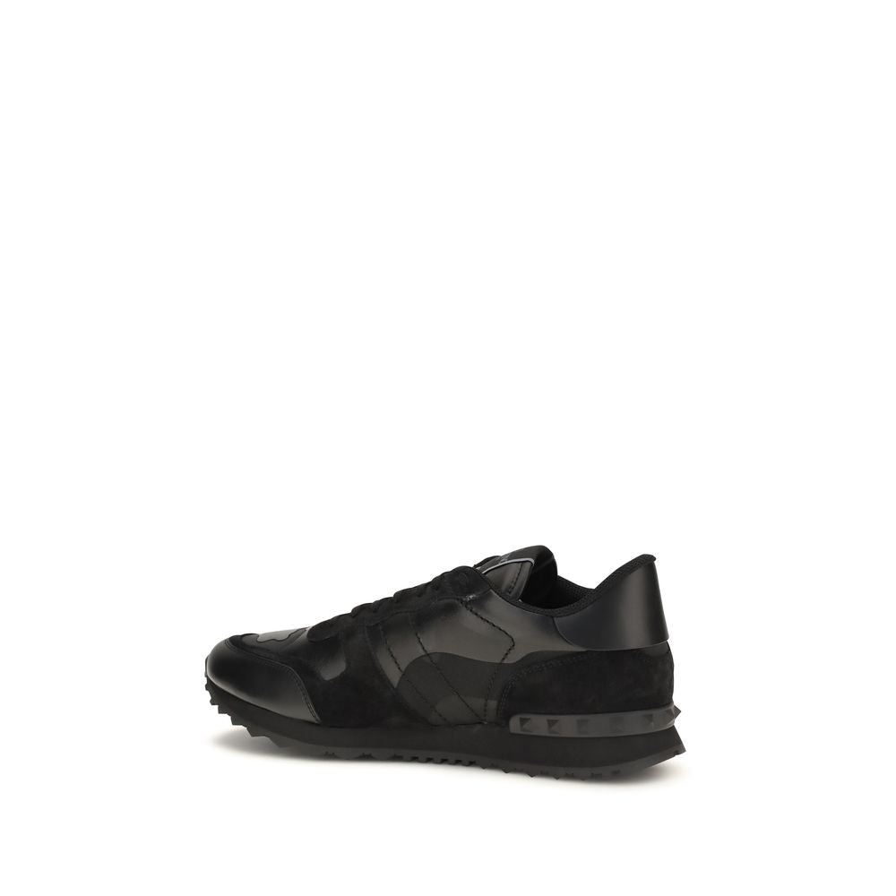 Valentino Garavani Schwarze Sneaker aus Polyester für sportliche Looks-3