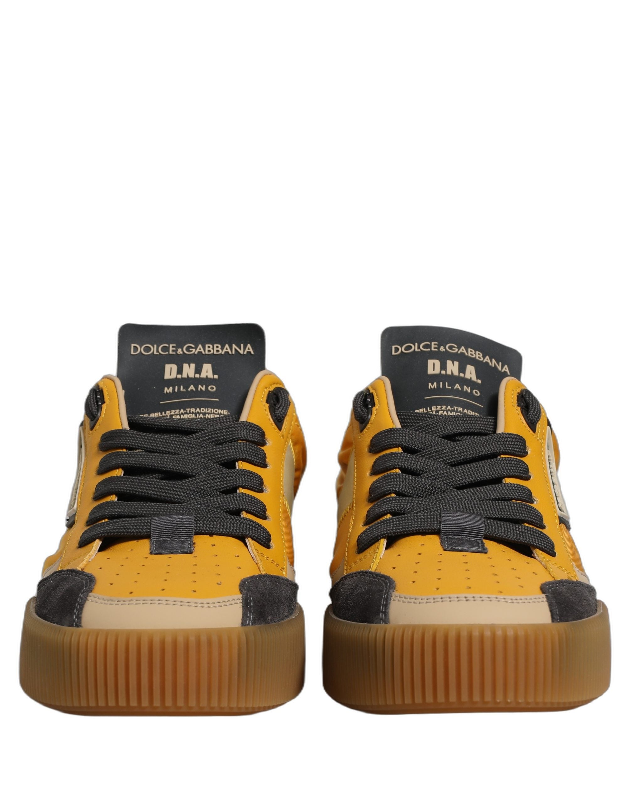 Dolce & Gabbana Multicolor MIAMI Low Top Men's Sneakers-2
