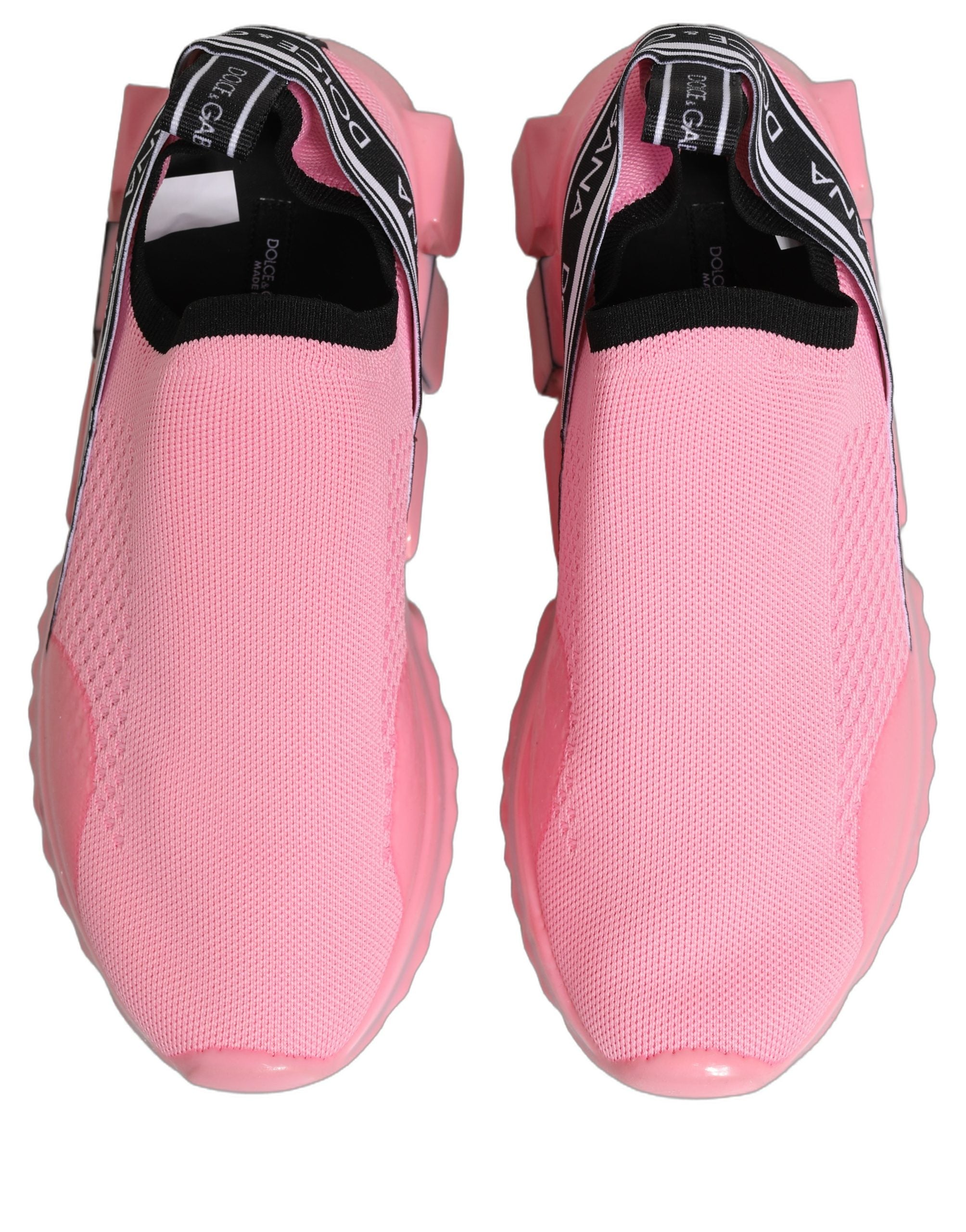 Dolce & Gabbana Pink Slip-On Low-Top Sorrento Sneaker-5