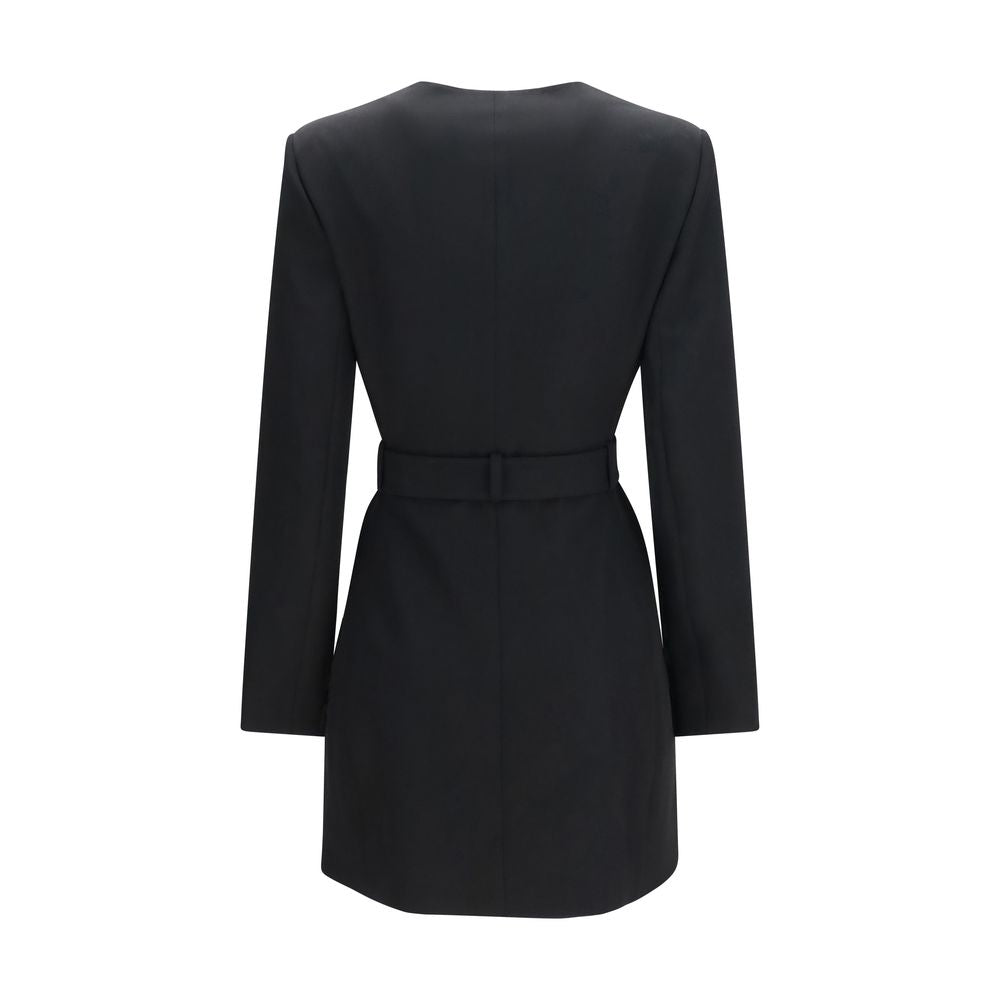 Balmain Black Oves Aries Wool Blazer-2