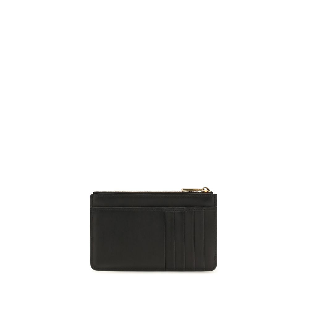 Dolce & Gabbana Schwarzes Kalbsleder Bos Taurus Portemonnaie-2