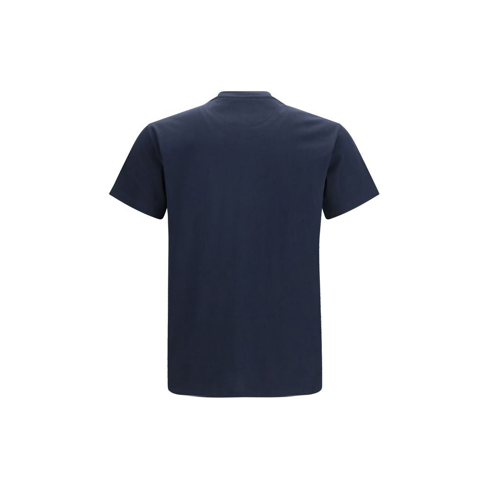 Fendi Blaues Baumwoll-T-Shirt-2