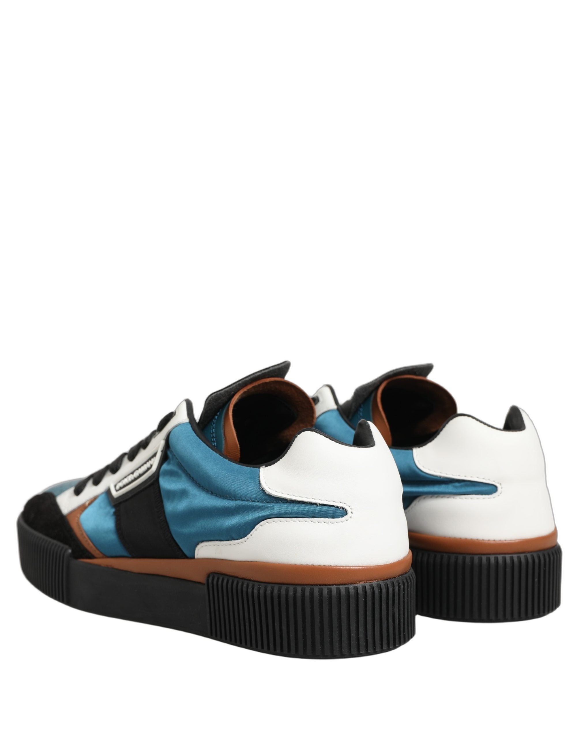 Dolce & Gabbana Mehrfarbige Leder MIAMI Low-Top-Sneaker für Herren-5