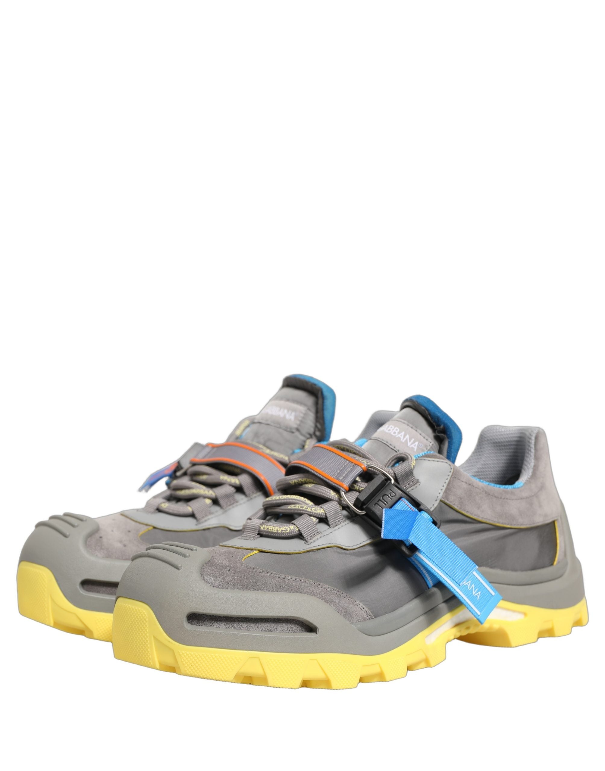 Dolce & Gabbana Graue Airmaster Low-Top-Sneaker für Herren-3