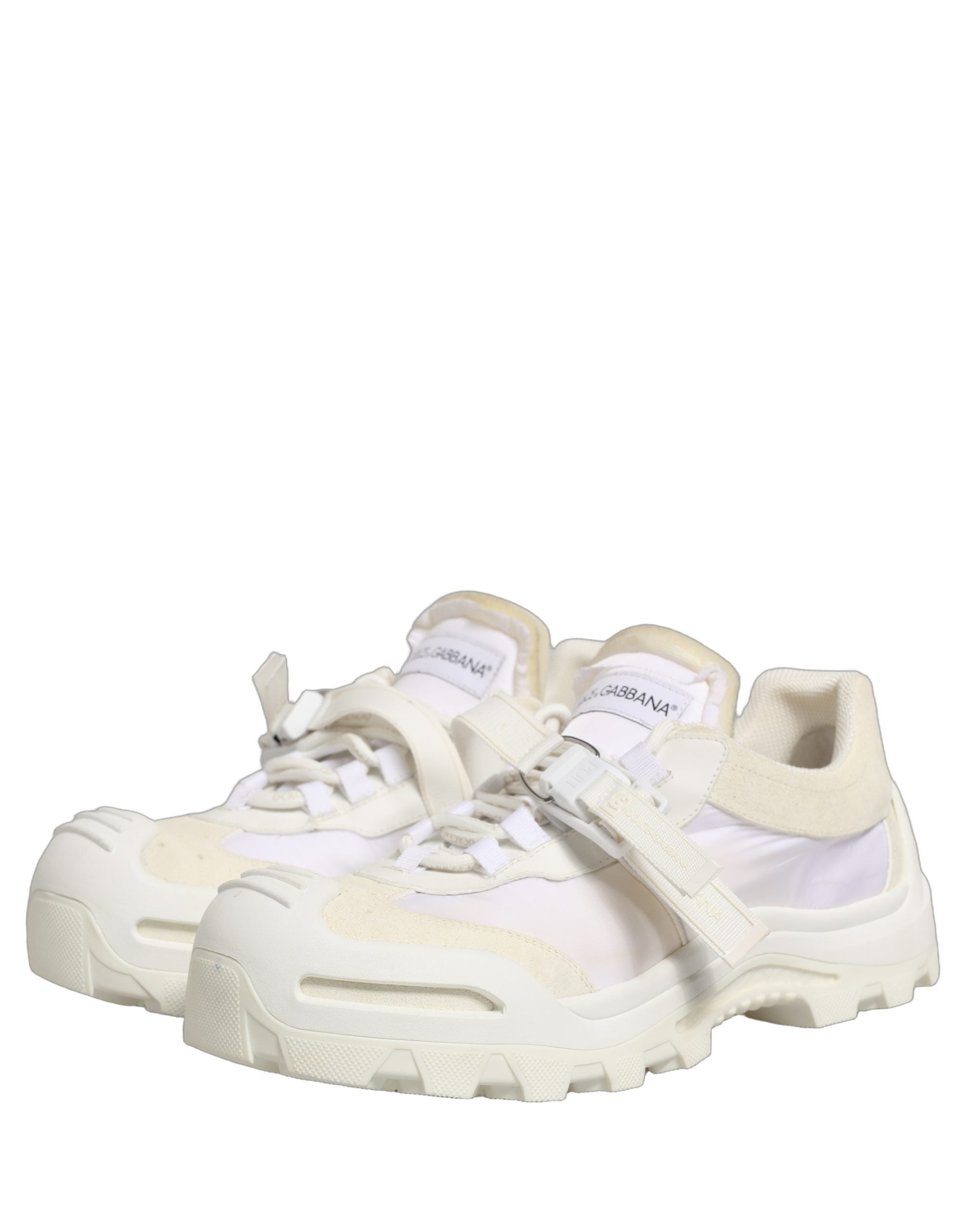 Dolce & Gabbana Weiße Airmaster Sneaker mit Einsätzen für Herren-3