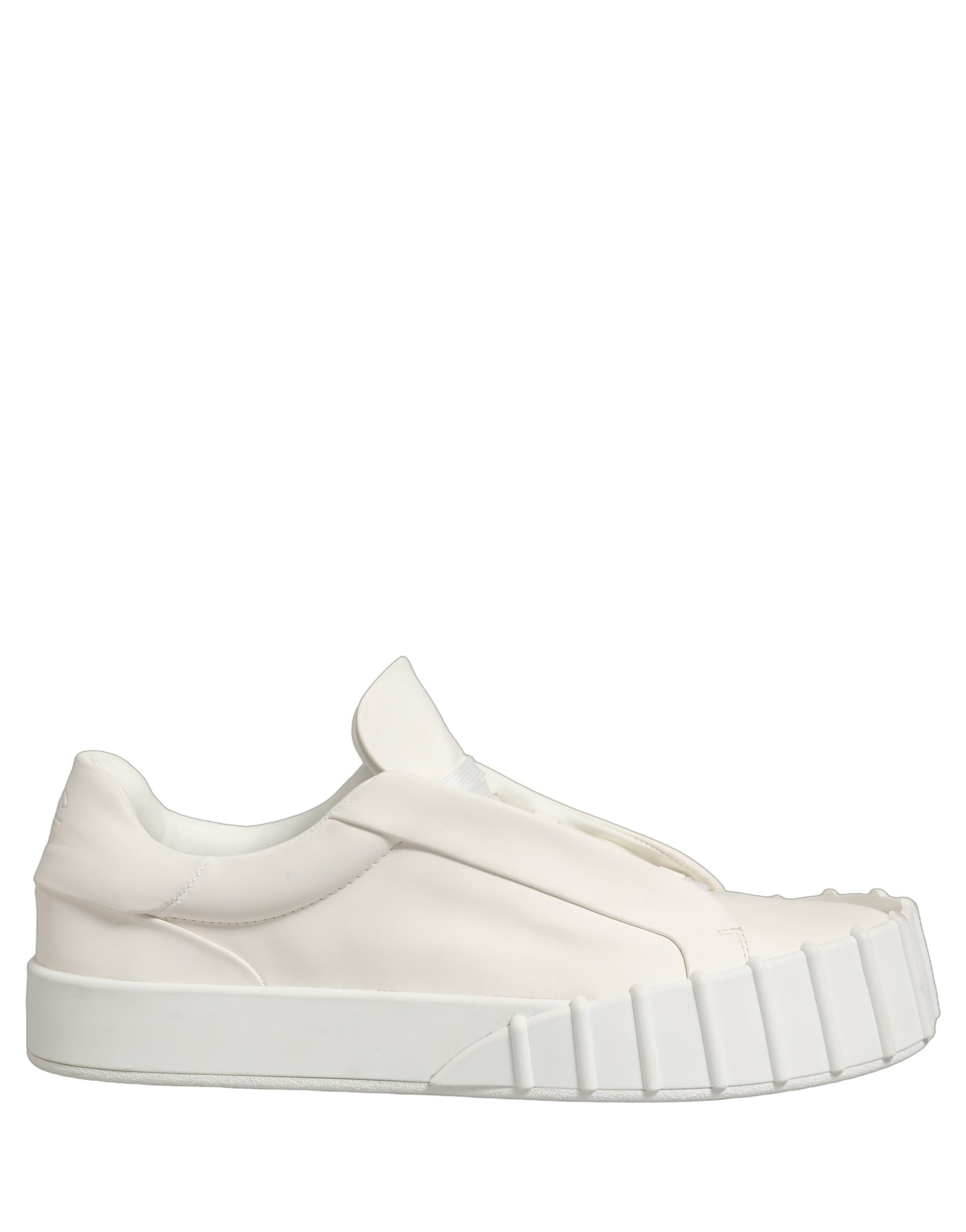 Dolce & Gabbana Weiße Leder Low Top Lace Up Sneakers Schuhe-7