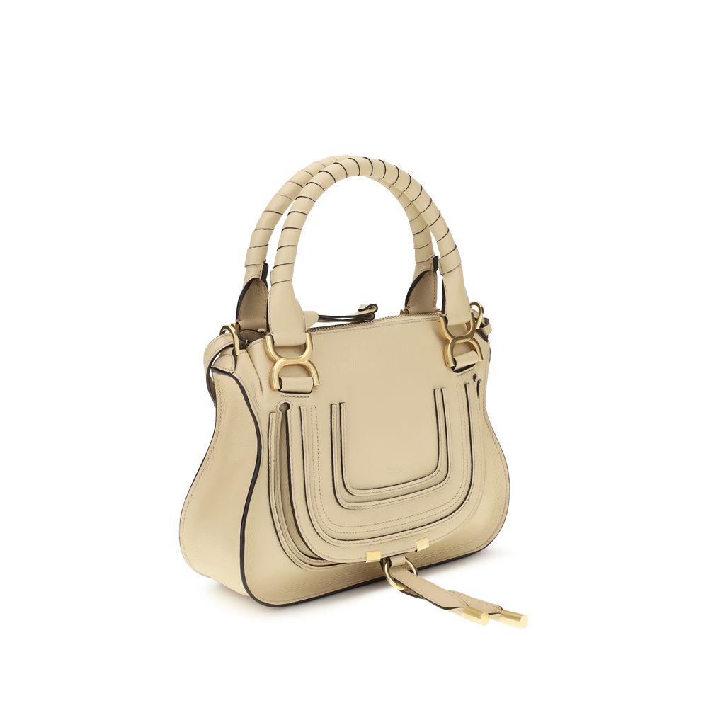 Chloé Beige Kalbsleder Bos Taurus Schultertasche-2