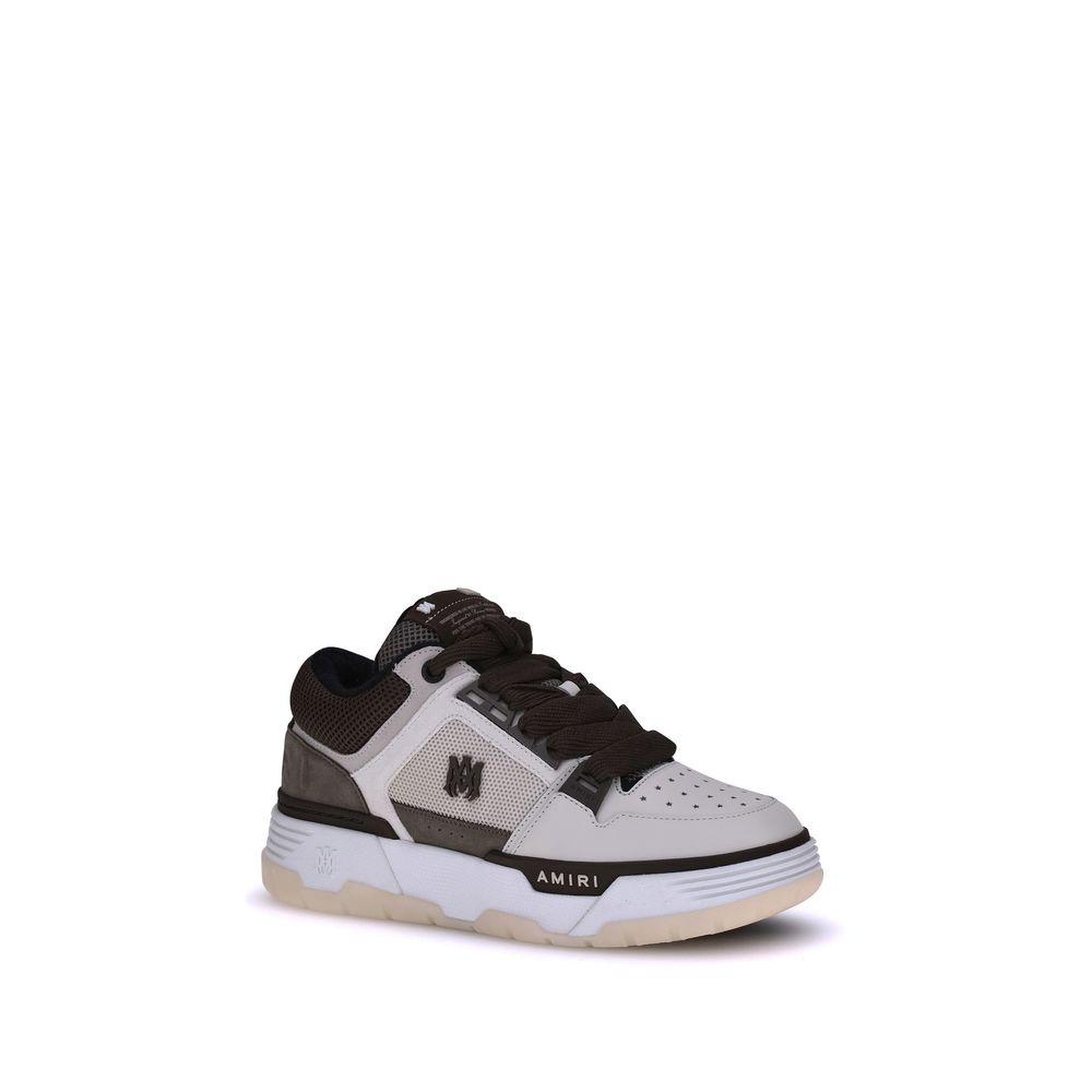 Amiri Braune Kalbsleder Bos Taurus Low Top Sneaker-2